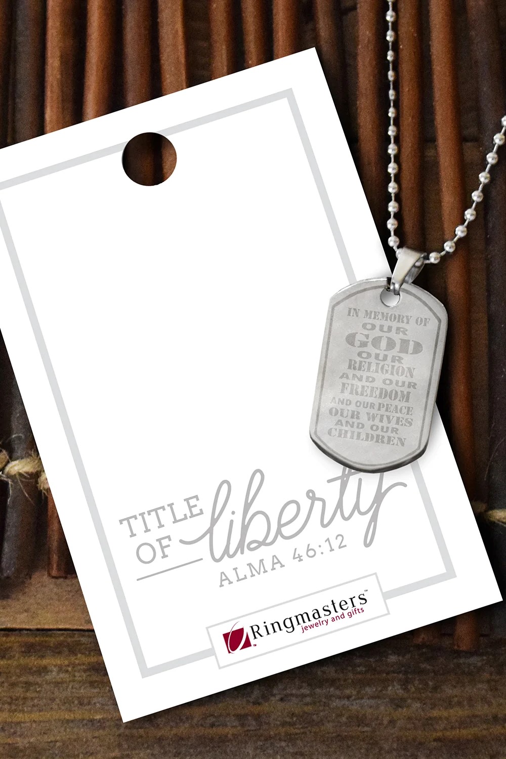 Dog Tag Title of Liberty